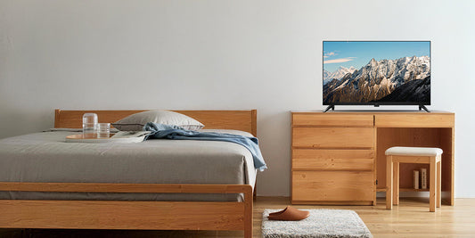 24型テレビを寝室で使う小型スマートテレビのイメージ