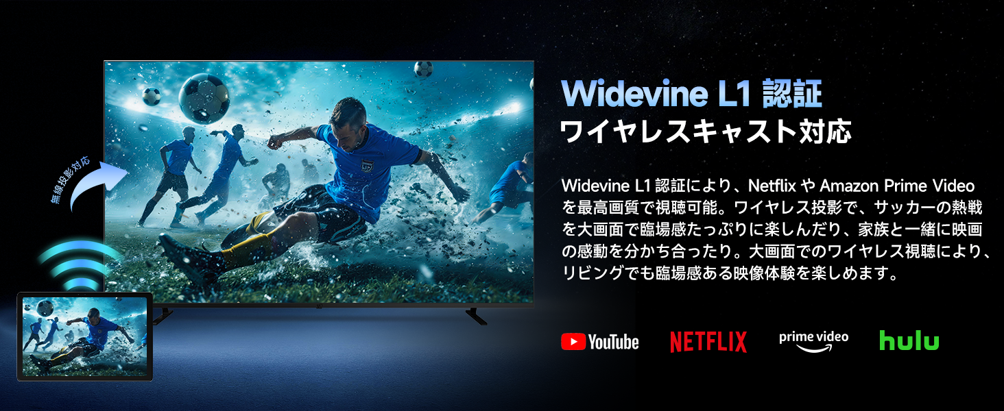 FPD 10.1インチ タブレット Widevine L1認証 ワイヤレス投影対応