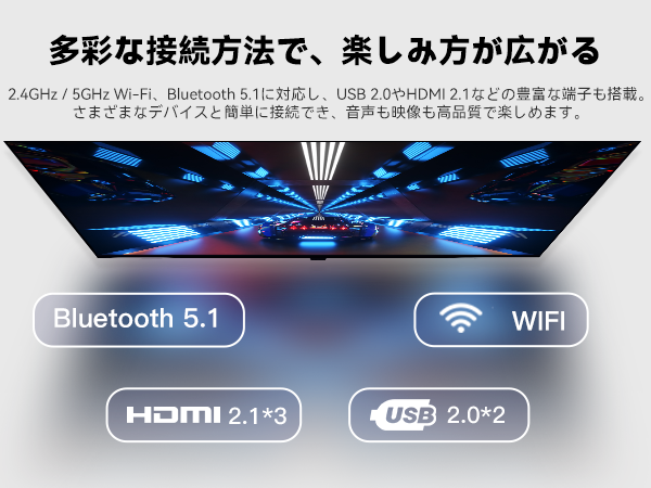 FPD 55V型 4K スマートテレビ