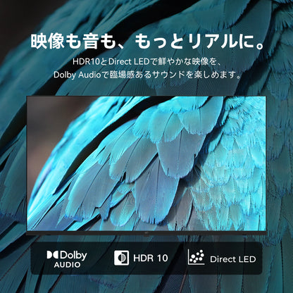 FPD Paletteシリーズ Dolby Audio HDR10 Direct LED対応 高画質ディスプレイイメージ